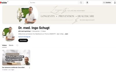 Neu: Dr. Schugt jetzt auch auf YouTube!